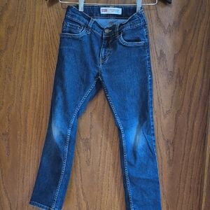 Levi's Boy''s Dark Blue Slim Jeans